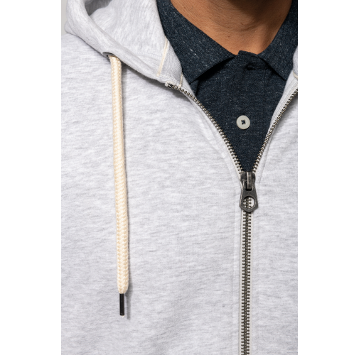 Sudadera vintage - cremallera y capucha hombre