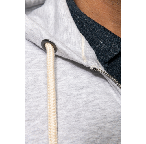 Sudadera vintage - cremallera y capucha hombre