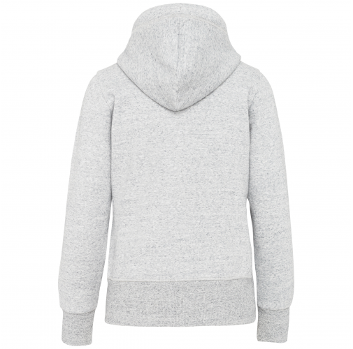 ash heather Sudadera vintage - cremallera y capucha mujer