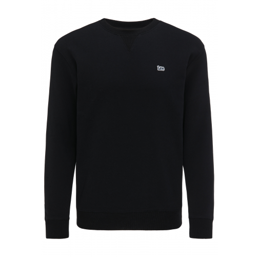 black Sudadera con logotipo
