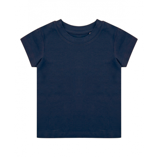 navy Camiseta algodón orgánico