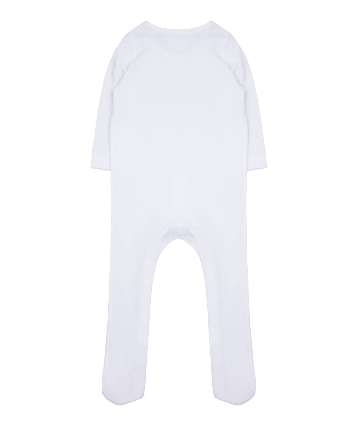 white Pijama algodón orgánico manga larga