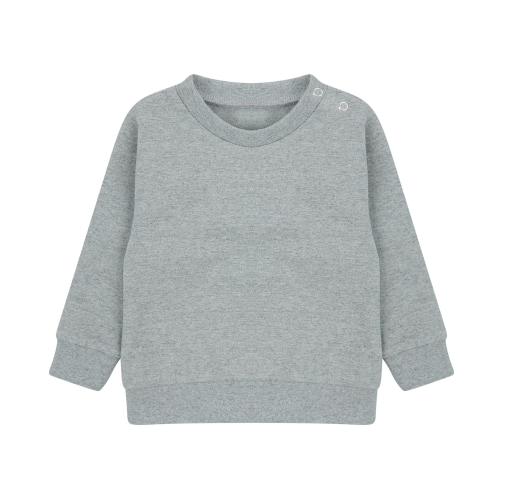 heather grey Sudadera ecorresponsable niños