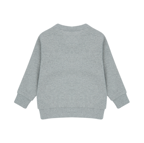 heather grey Sudadera ecorresponsable niños