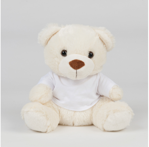 cream Osito de peluche con camiseta<br/>