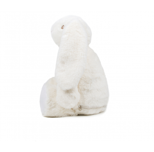 Conejo de peluche con cremallera
