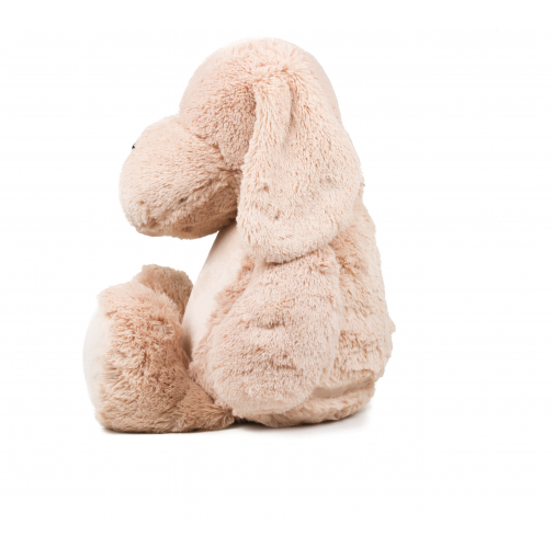 Perro de peluche con cremallera