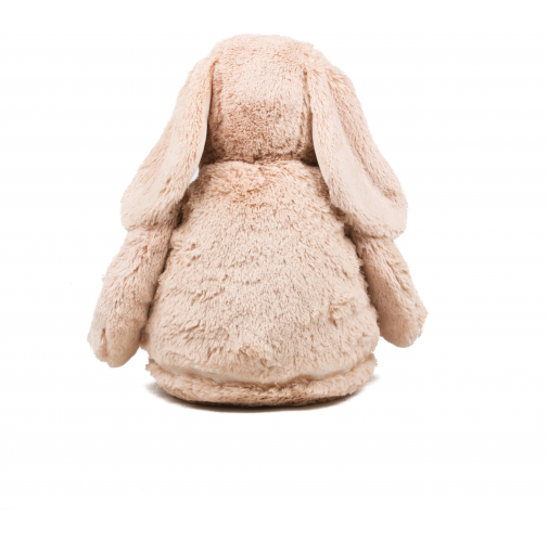 Perro de peluche con cremallera