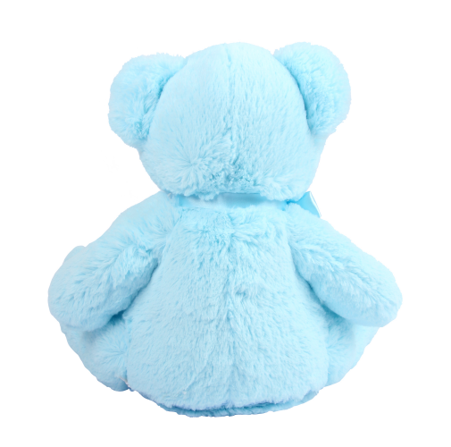 baby blue Oso de peluche con cremallera
