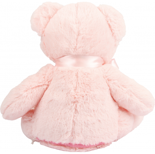 Oso de peluche con cremallera