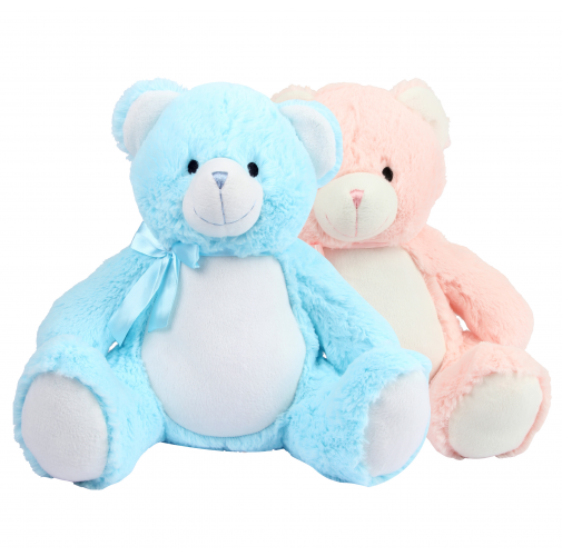 Oso de peluche con cremallera