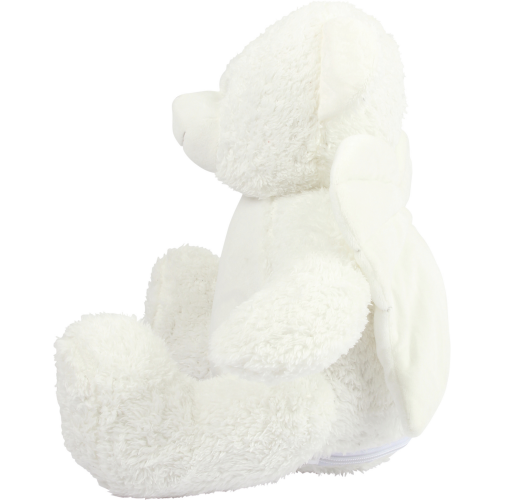 Ángel de peluche con cremallera