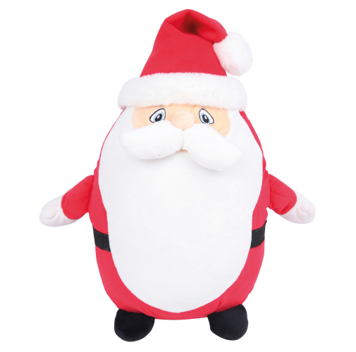 Peluche Papá Noel con cremallera