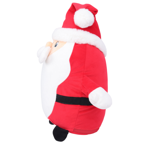 red Peluche Papá Noel con cremallera
