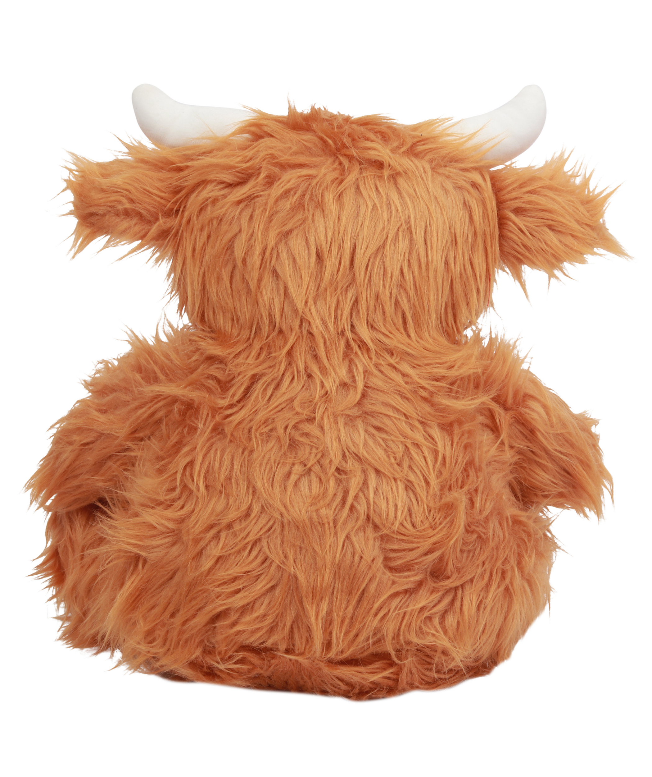 Vaca de peluche con cremallera