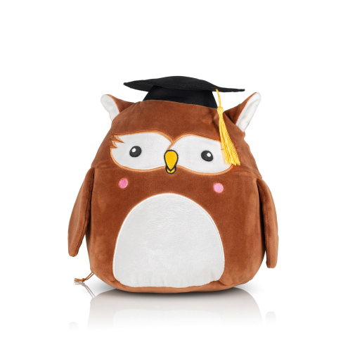 wise owl Peluches Squidgy's<br/>