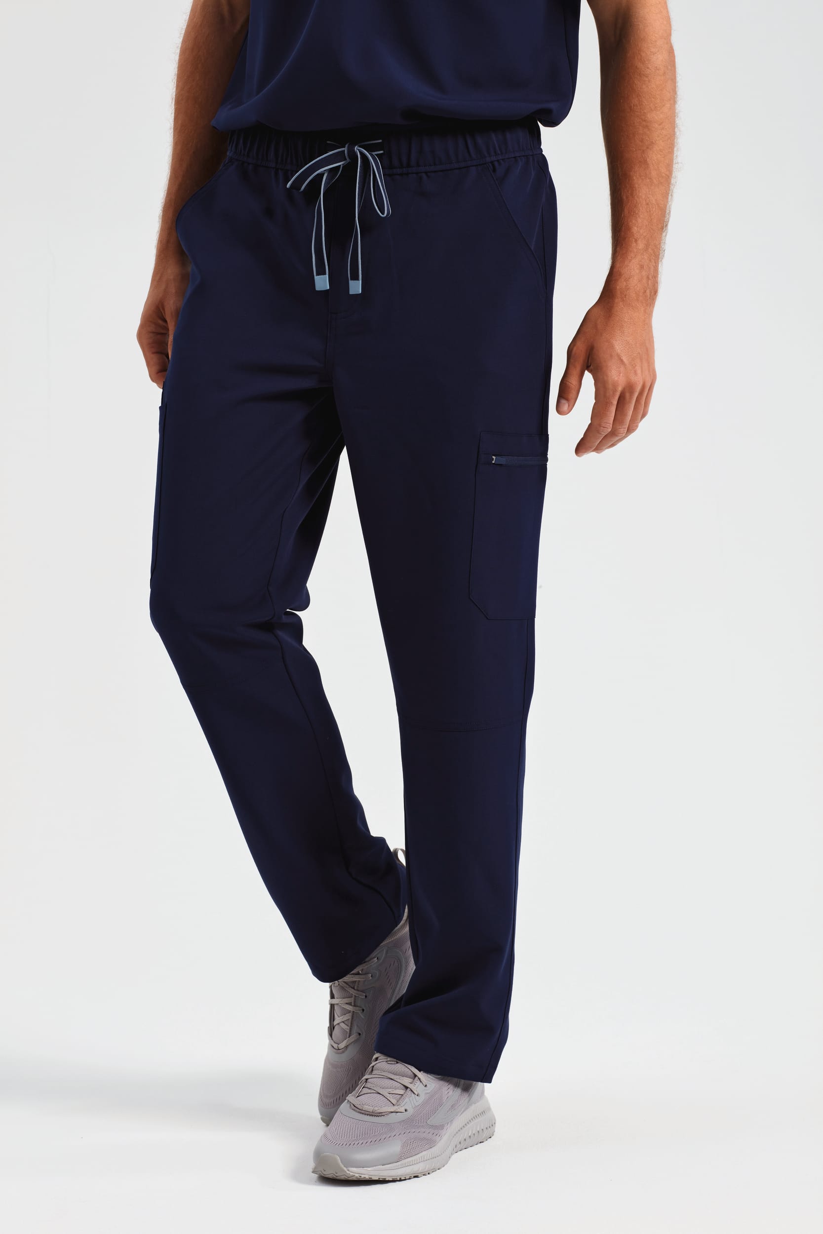 Pantalón cargo elástico hombre<br/>