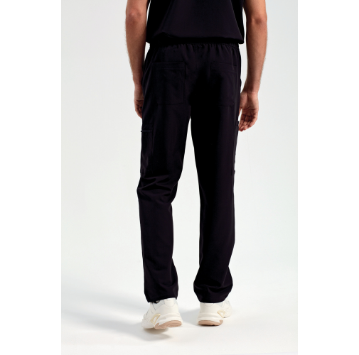 Pantalón cargo elástico hombre<br/>