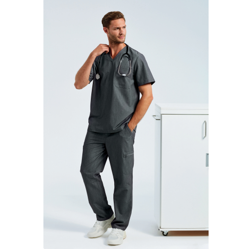 Pantalón cargo elástico hombre<br/>