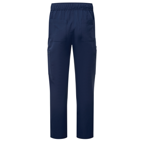 navy Pantalón cargo elástico hombre<br/>