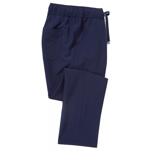 navy Pantalón cargo elástico hombre<br/>