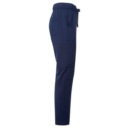 navy Pantalón cargo elástico hombre<br/>