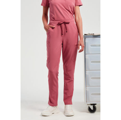 PANTALÓN CARGO ELÁSTICO MUJER<BR/>