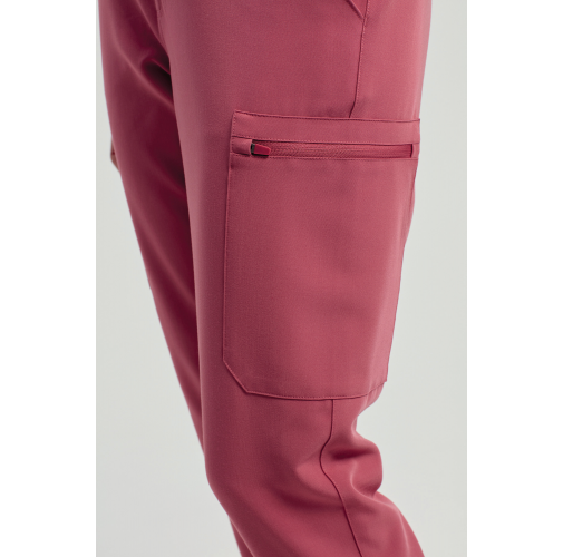Pantalón cargo elástico mujer<br/>