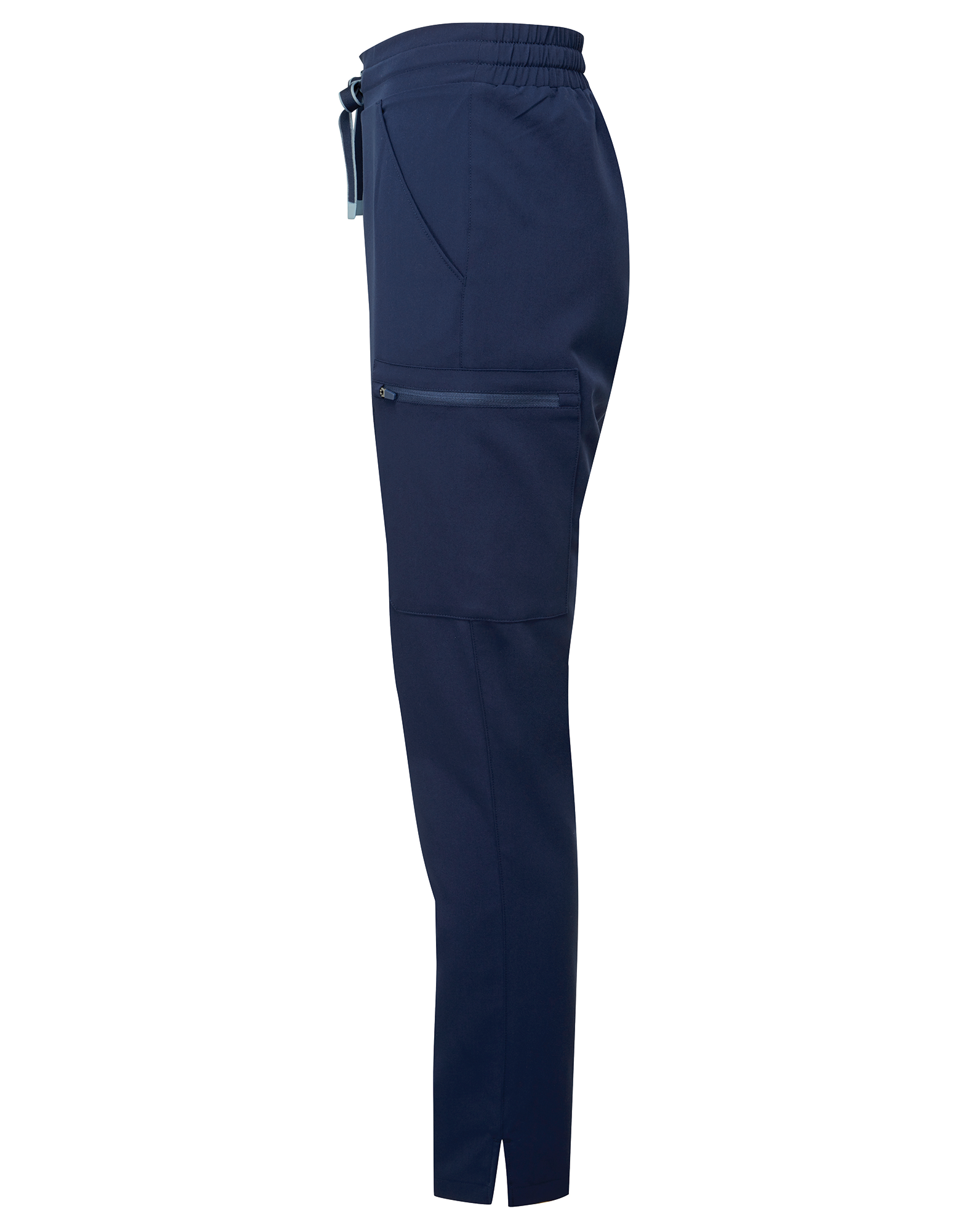 navy Pantalón cargo elástico mujer<br/>