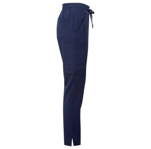 navy Pantalón cargo elástico mujer<br/>