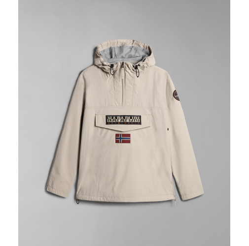 humus beige Anorak con capucha RAINFOREST