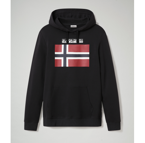 black Sudadera capucha Bellyn H