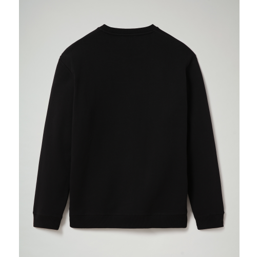 black Sudadera de cuello redondo B-Box