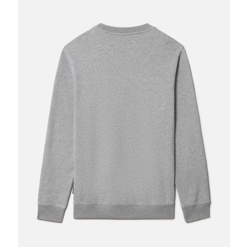medium grey melange Sudadera de cuello redondo B-Box