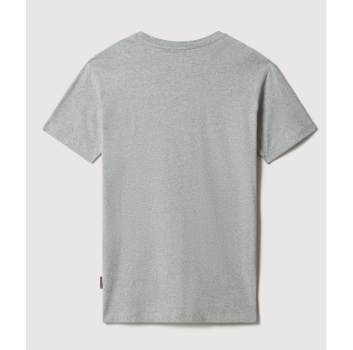 medium grey melange Camiseta de manga corta S-Box