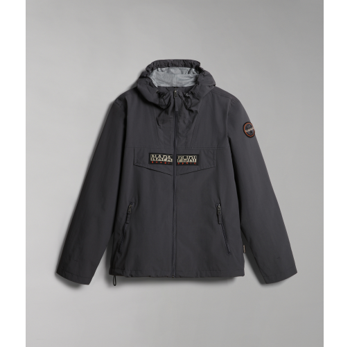 dark grey solid Chaqueta Rainforest Open