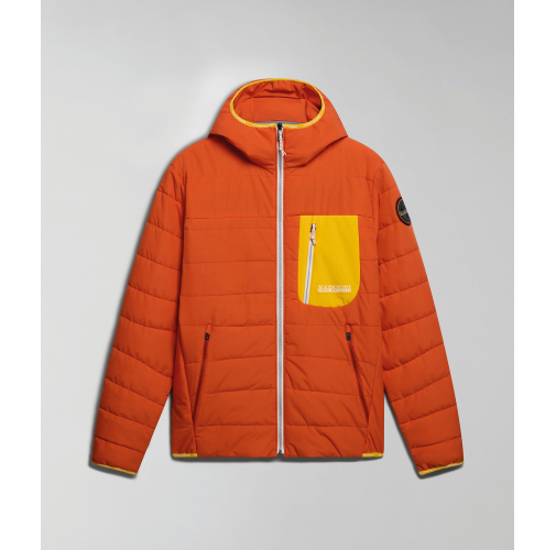 orange burnt Chaqueta acolchada plegable Huron