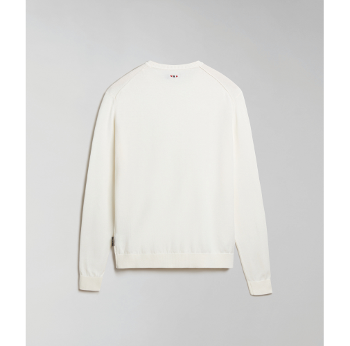 white whisper Jersey de cuello redondo Decatur