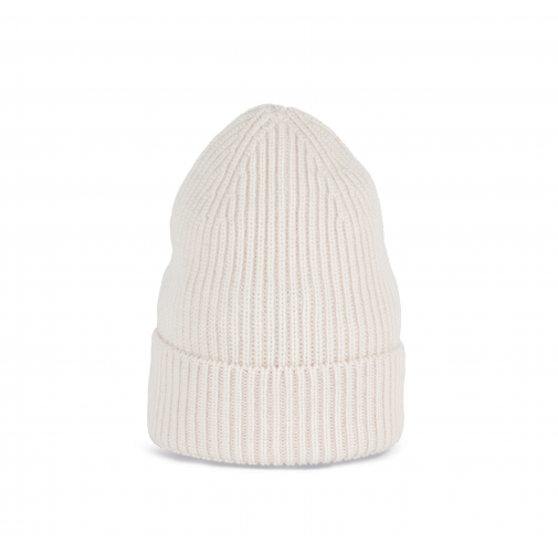 ivory Gorro de lana merino ecorresponsable unisex