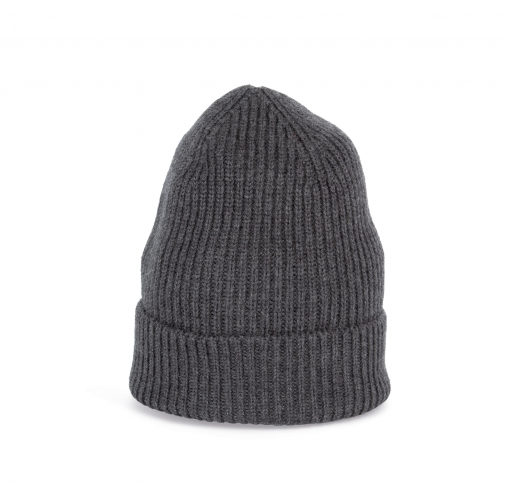 volcano grey heather Gorro de lana merino ecorresponsable unisex