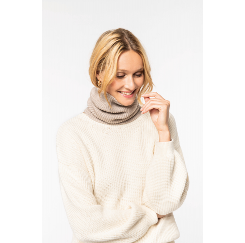 Braga de cuello de lana merino unisex