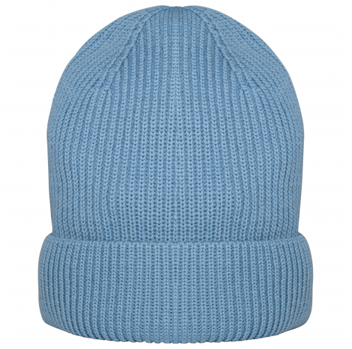 cool blue Gorro ecorresponsable de lana merino unisex