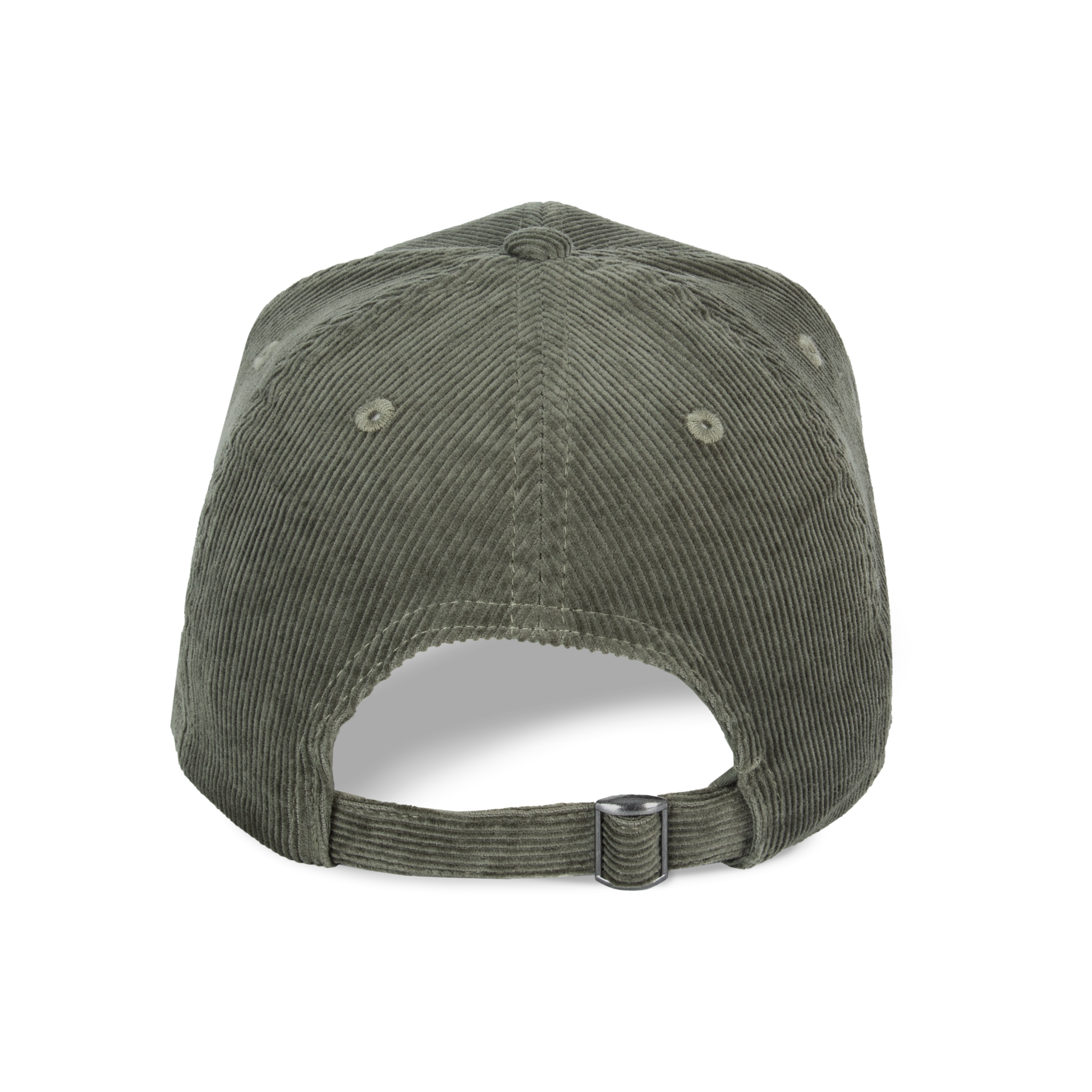 black Gorra de pana ecorresponsable 6 paneles unisex