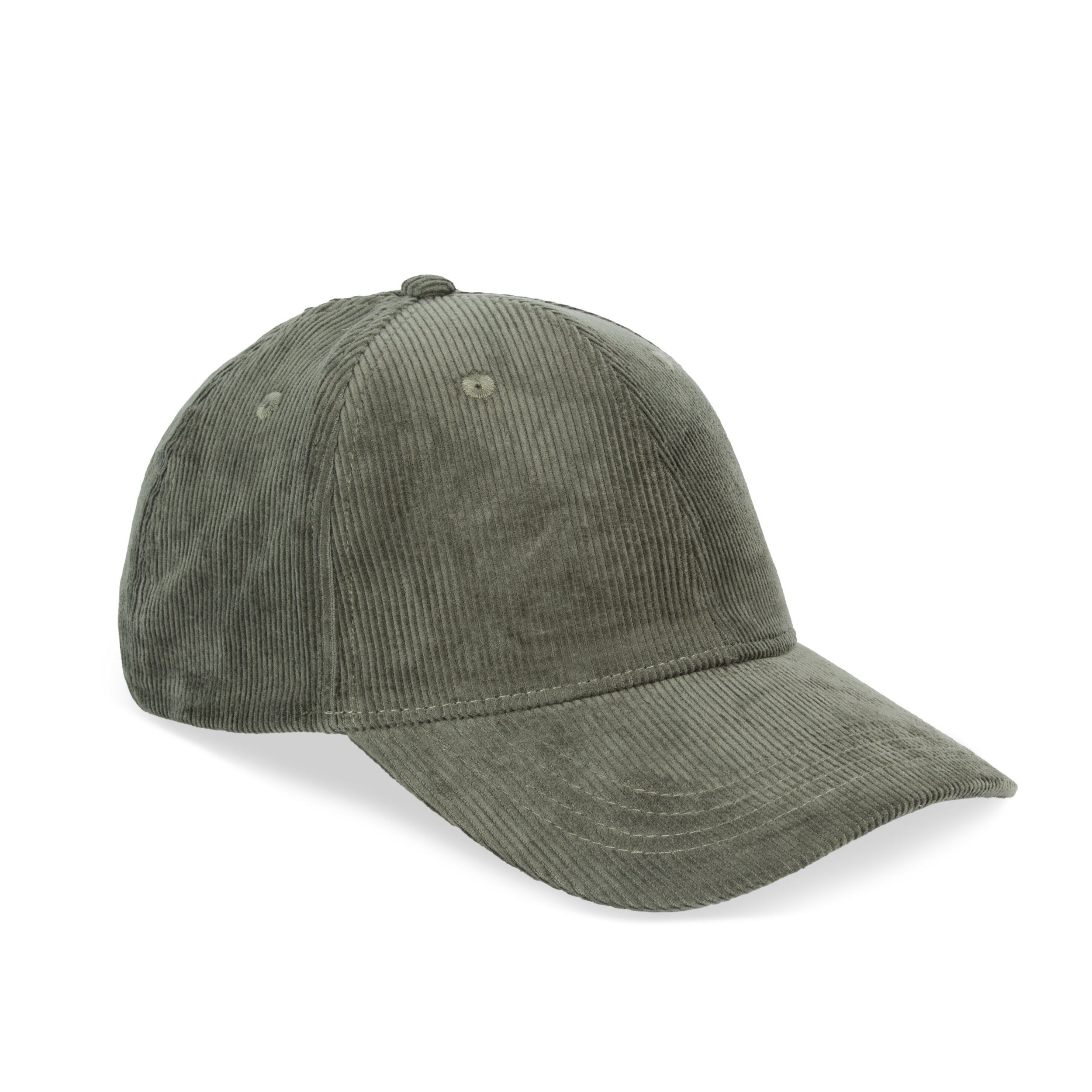 black Gorra de pana ecorresponsable 6 paneles unisex