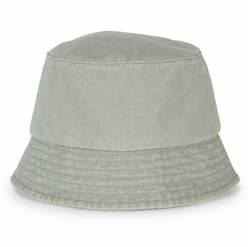washed almond green Bob efecto lavado ecorresponsable unisex