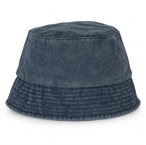 washed navy blue Bob efecto lavado ecorresponsable unisex