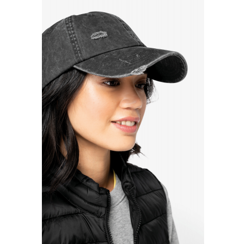 Gorra ecorresponsable efecto desgastado unisex