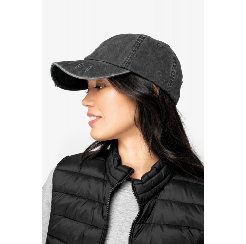 Gorra ecorresponsable efecto desgastado unisex
