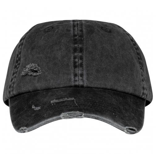 washed black Gorra ecorresponsable efecto desgastado unisex