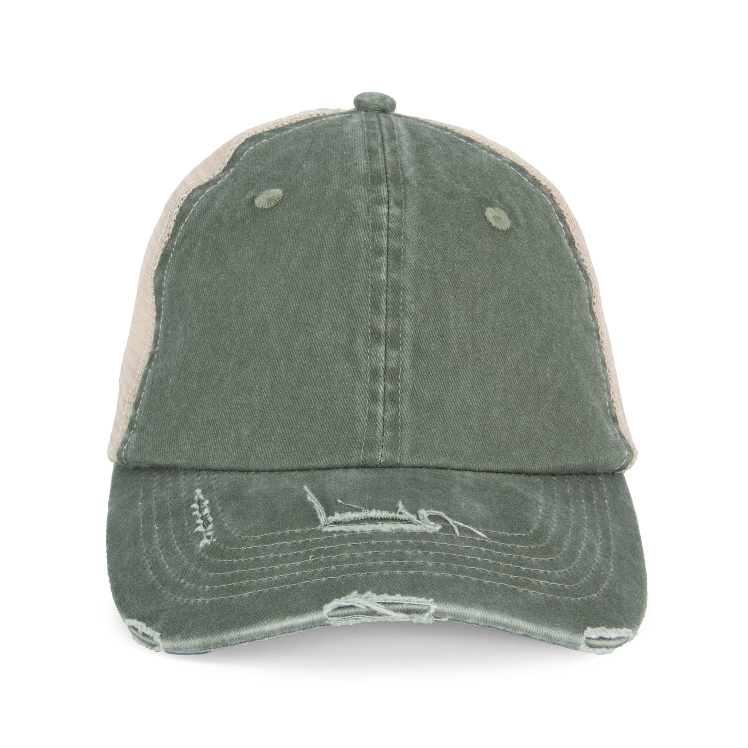 Gorra trucker ecorresponsable efecto desgastado unisex